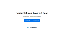 Tablet Screenshot of hanbalifiqh.com